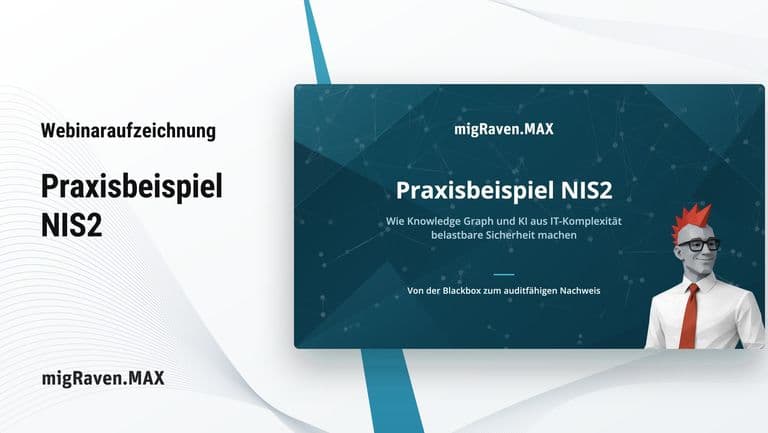 Jetzt ansehen: Wie Knowledge Graph und KI IT-Risiken sichtbar machen