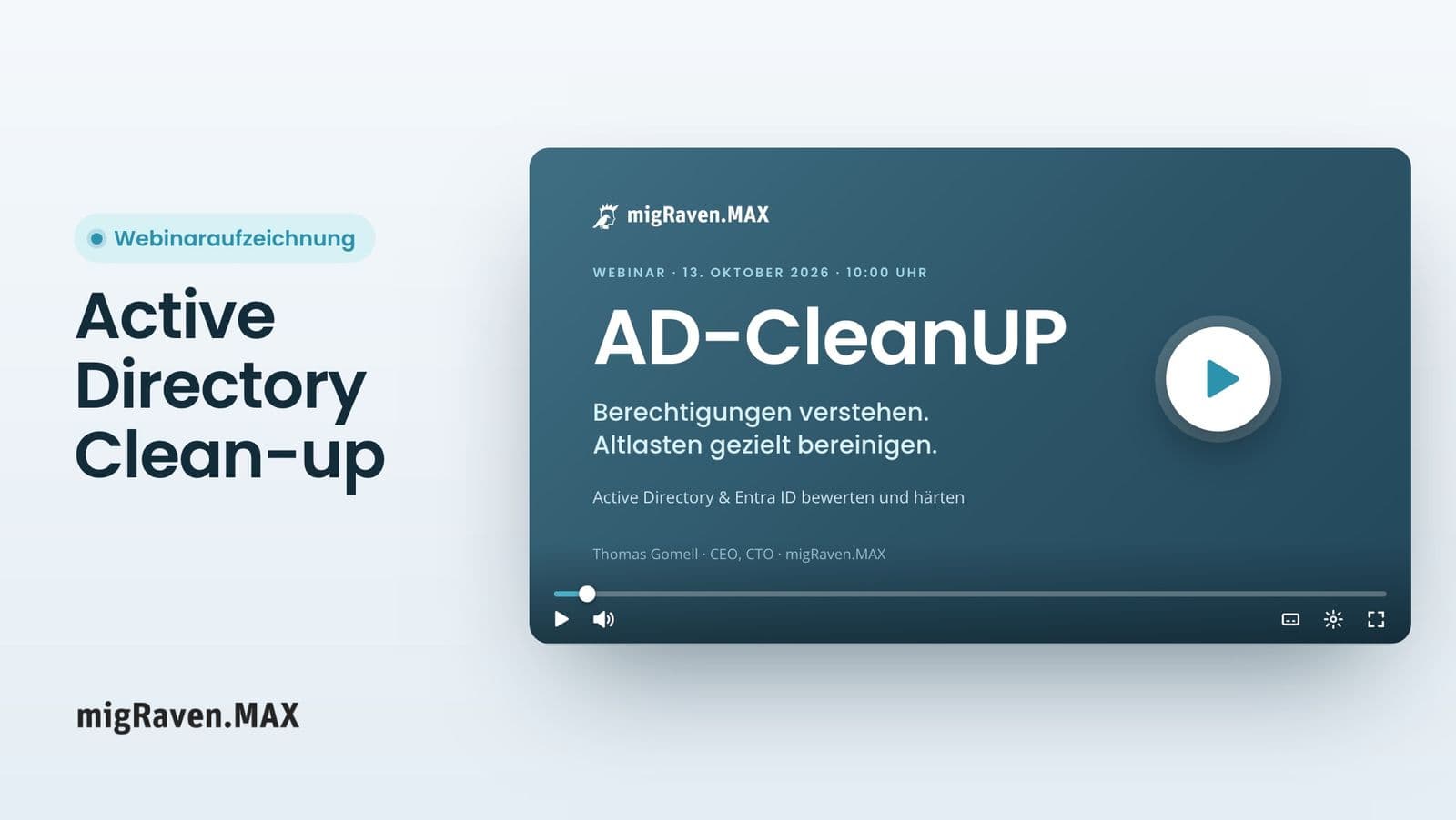 Jetzt ansehen: Active Directory & Entra ID bewerten und härten