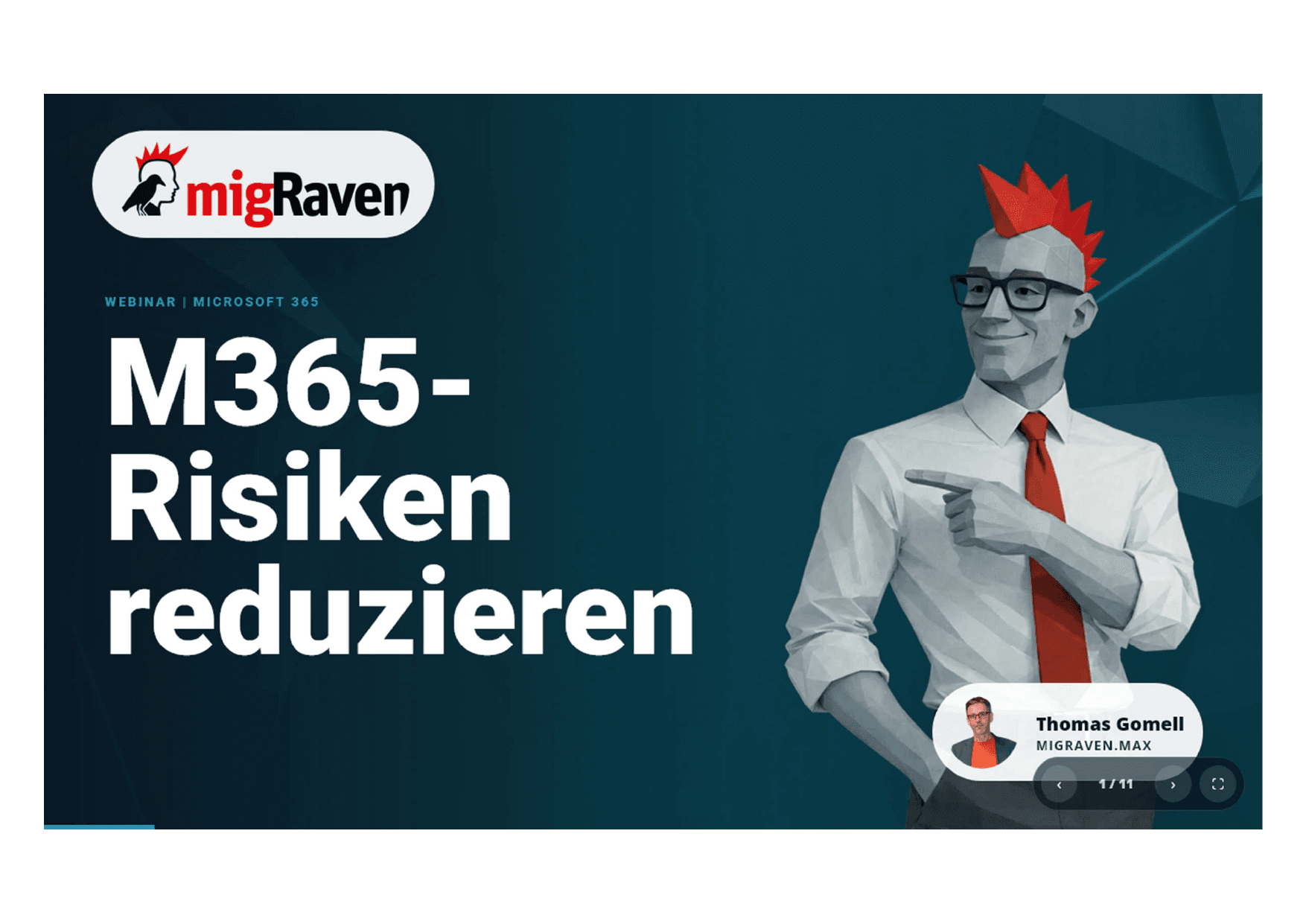 Webinarfolien: M365-Risiken reduzieren